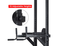 Thumbnail for Power Tower Dip Station Pull Up Bar for Home Gym