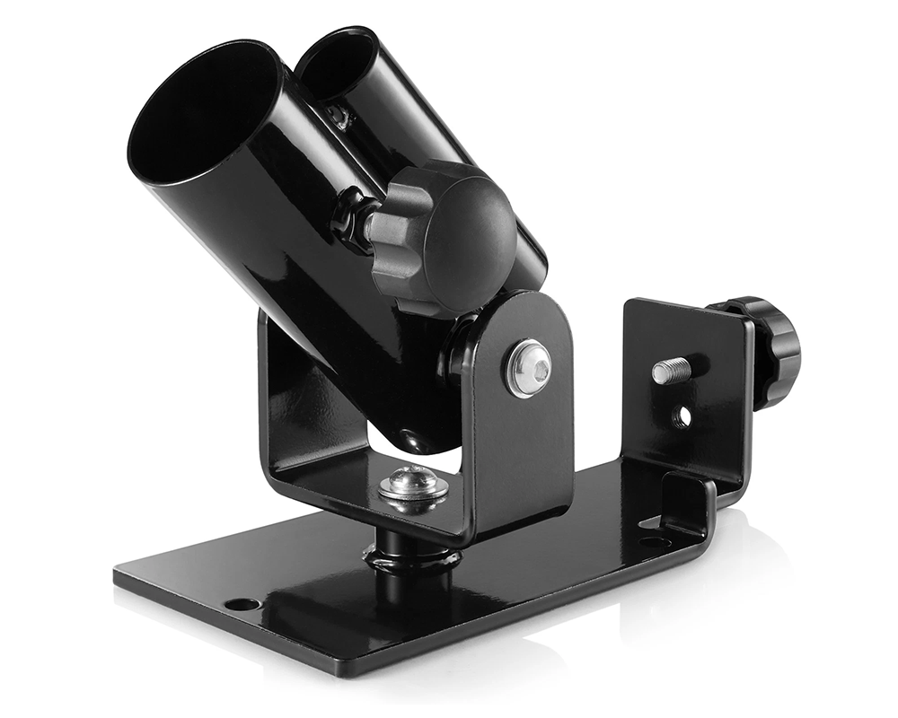 Platform supporting 2 inch Olympic barbell