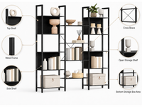 Thumbnail for Bookshelf Book Storage Shelf