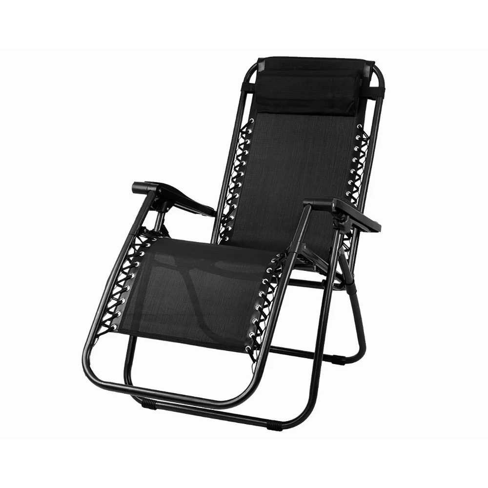 Chair used in garden on grass