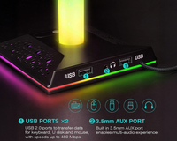 Thumbnail for RGB Gaming Headphone Stand