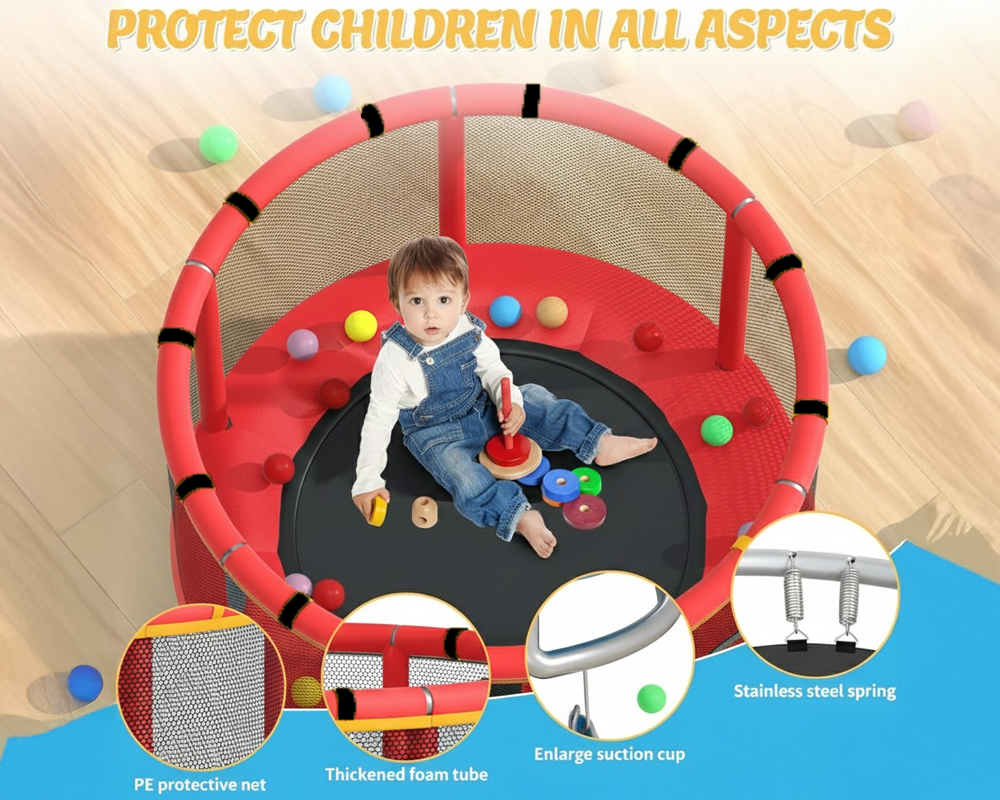 Mini Kids Trampoline 1.2M