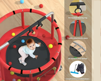 Thumbnail for Mini Kids Trampoline 1.2M