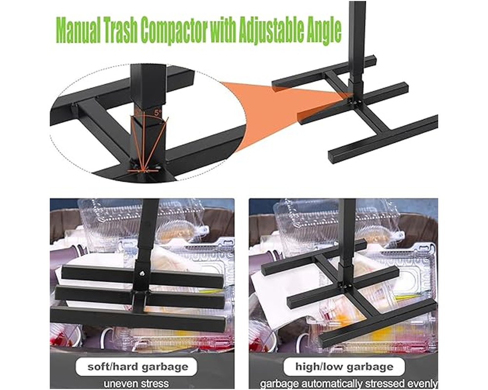 Touchless Manual Bin Compactor