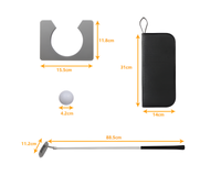Thumbnail for Portable Golf Putter Set