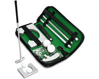 Thumbnail for Portable putter set ready for use