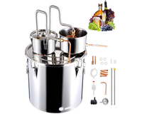 Thumbnail for Alcohol Distiller Still Water Wine Spirits Brew Home 50L