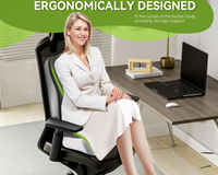 Thumbnail for Seat cushion on office chair