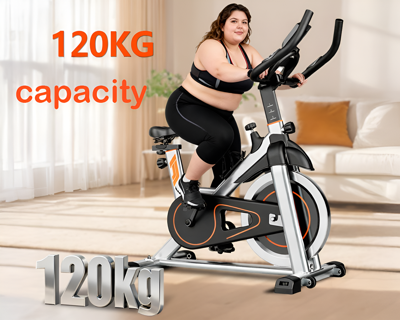 Heavy Duty Exercise Spin Bike
