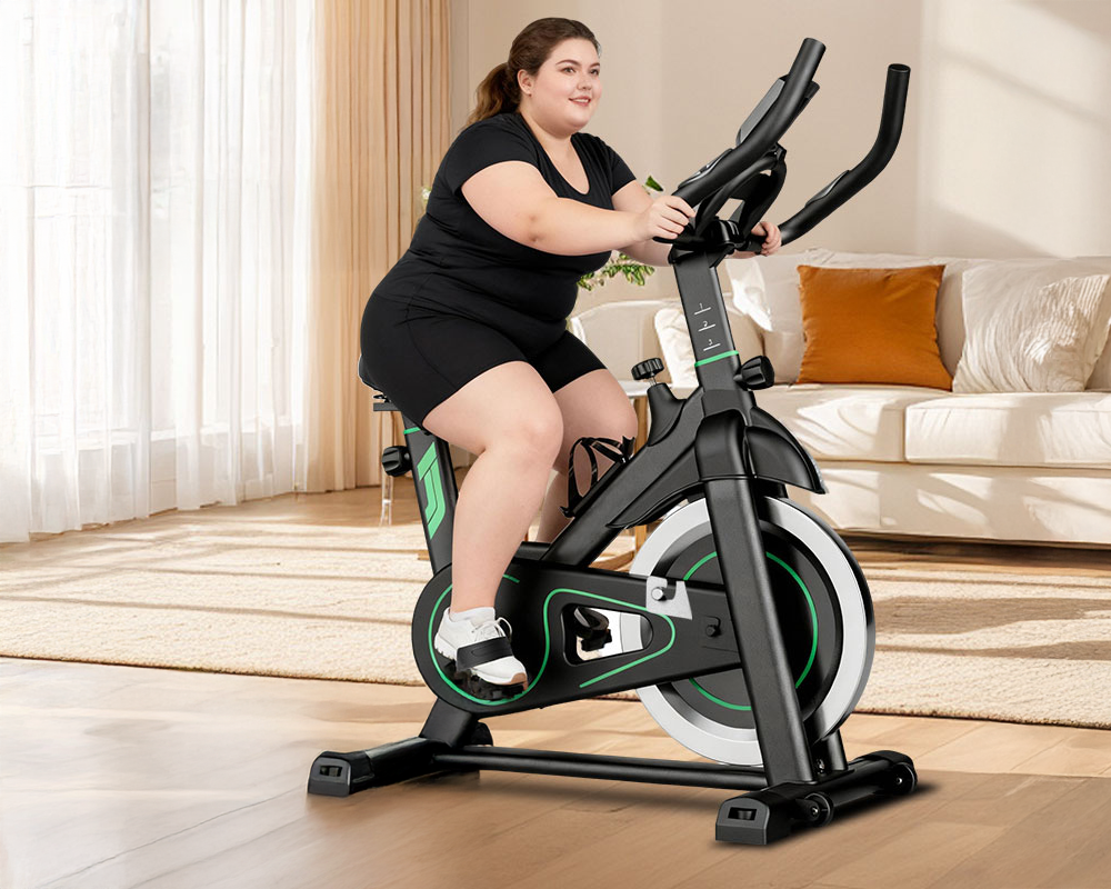 Heavy Duty Spin Bike flywheel and belt pulley