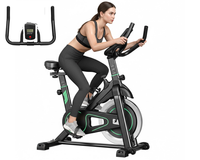 Thumbnail for Close-up of spin bike adjustable resistance knob