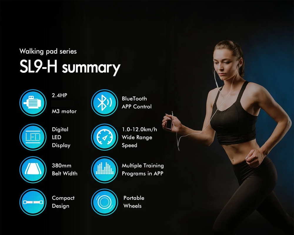 Walking Treadmill Exercise Flat Treadmill