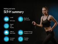 Thumbnail for Walking Treadmill Exercise Flat Treadmill