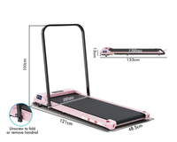 Thumbnail for Walking Treadmill Exercise Flat Treadmill