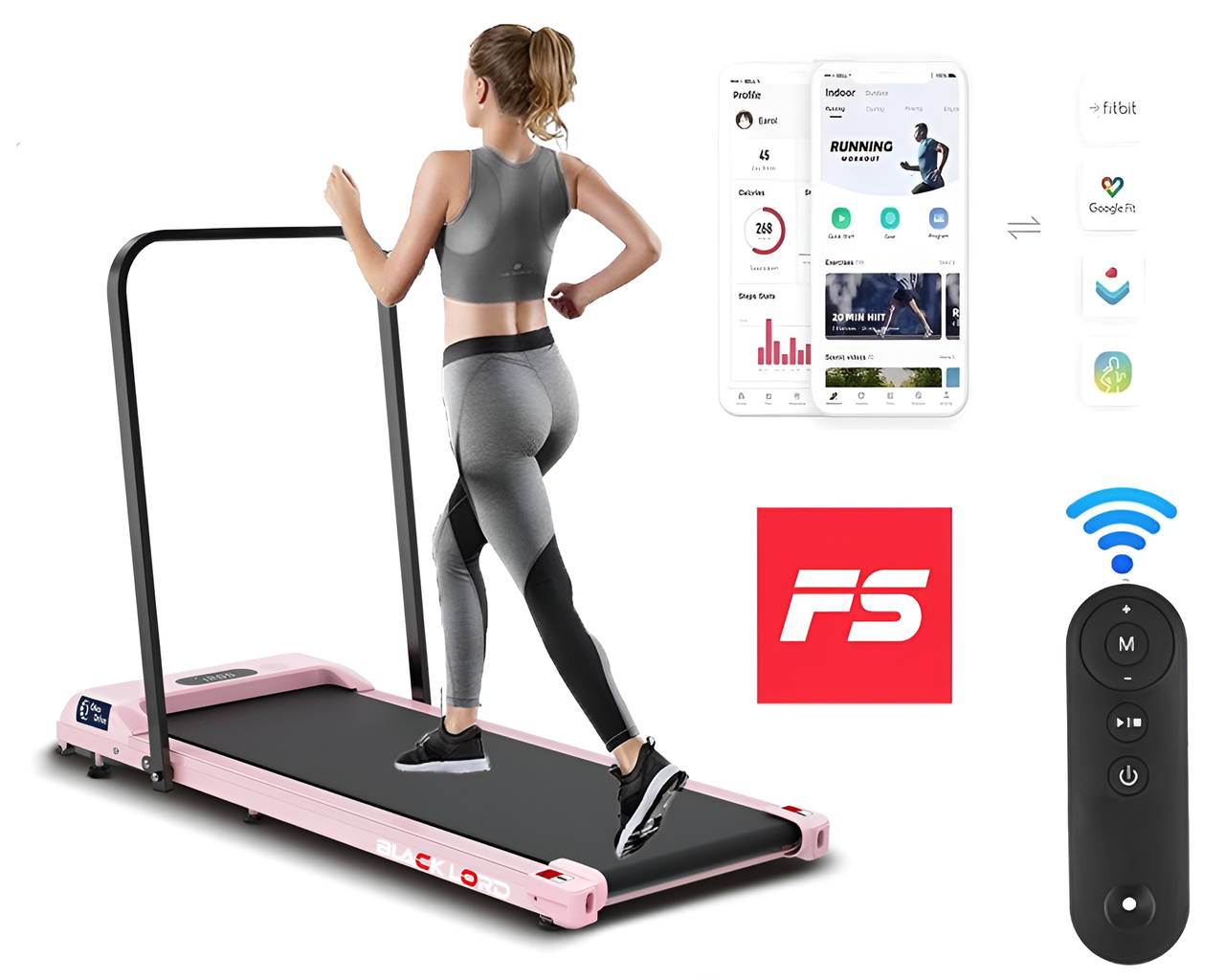 Treadmill transport wheels for easy movement