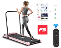 Thumbnail for Treadmill transport wheels for easy movement