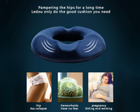 Thumbnail for Memory Foam Donut Seat Cushion on office chair