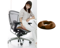 Thumbnail for Memory Foam Donut Seat Cushion Pillow breathable cover
