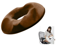 Thumbnail for Memory Foam Donut Seat Cushion Pillow high-density foam