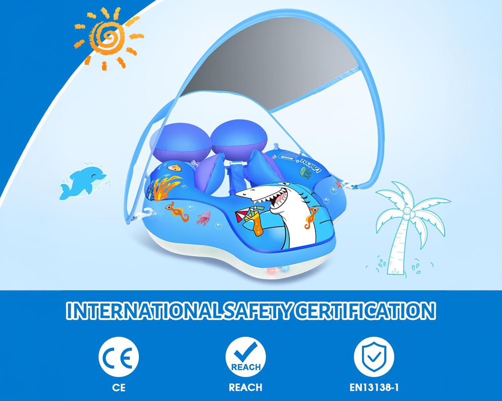Inflatable Swimming Float double-layer air chambers