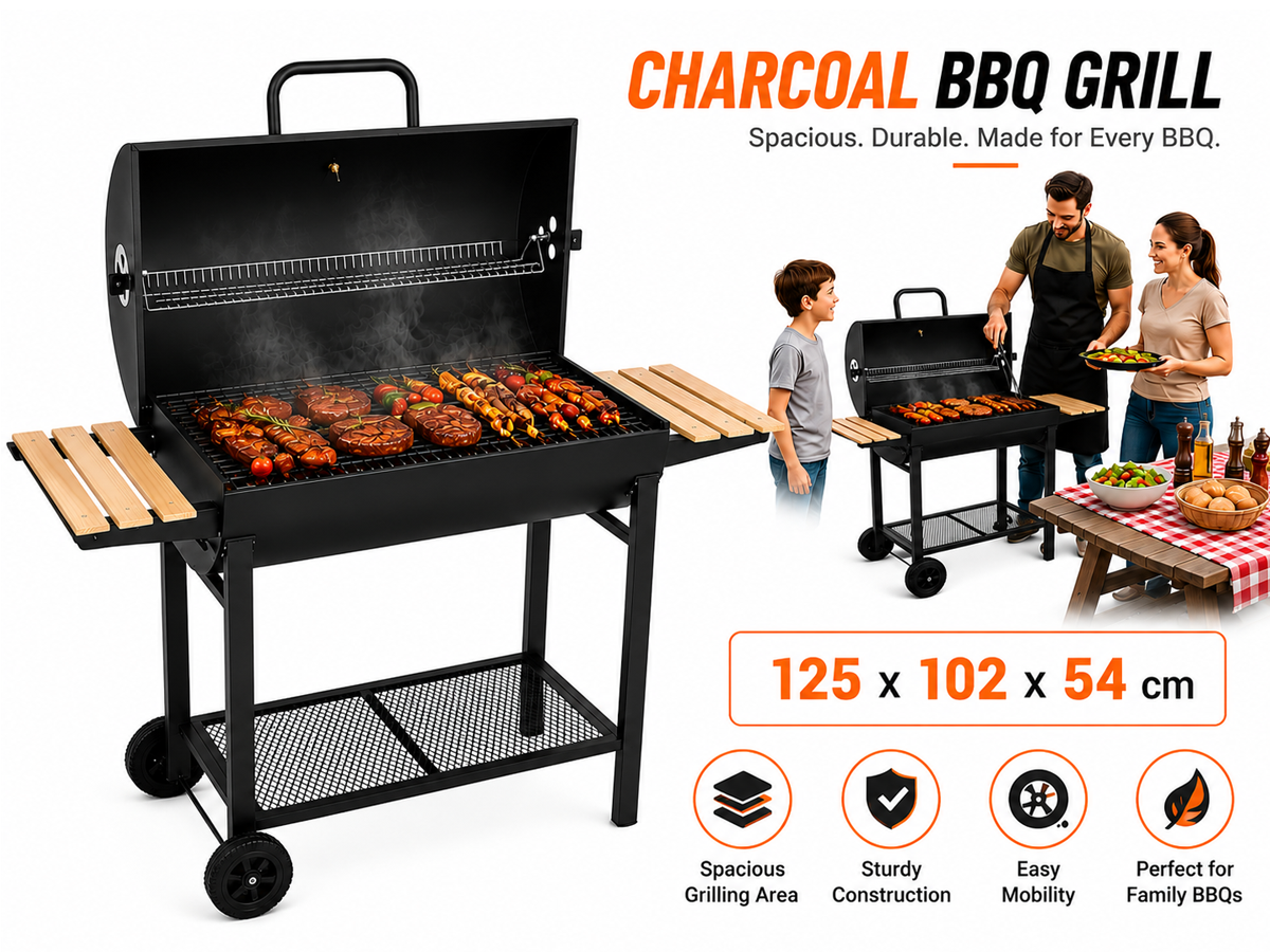 Charcoal Smoker BBQ Grill