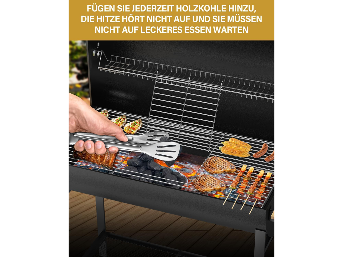 Charcoal Smoker BBQ Grill