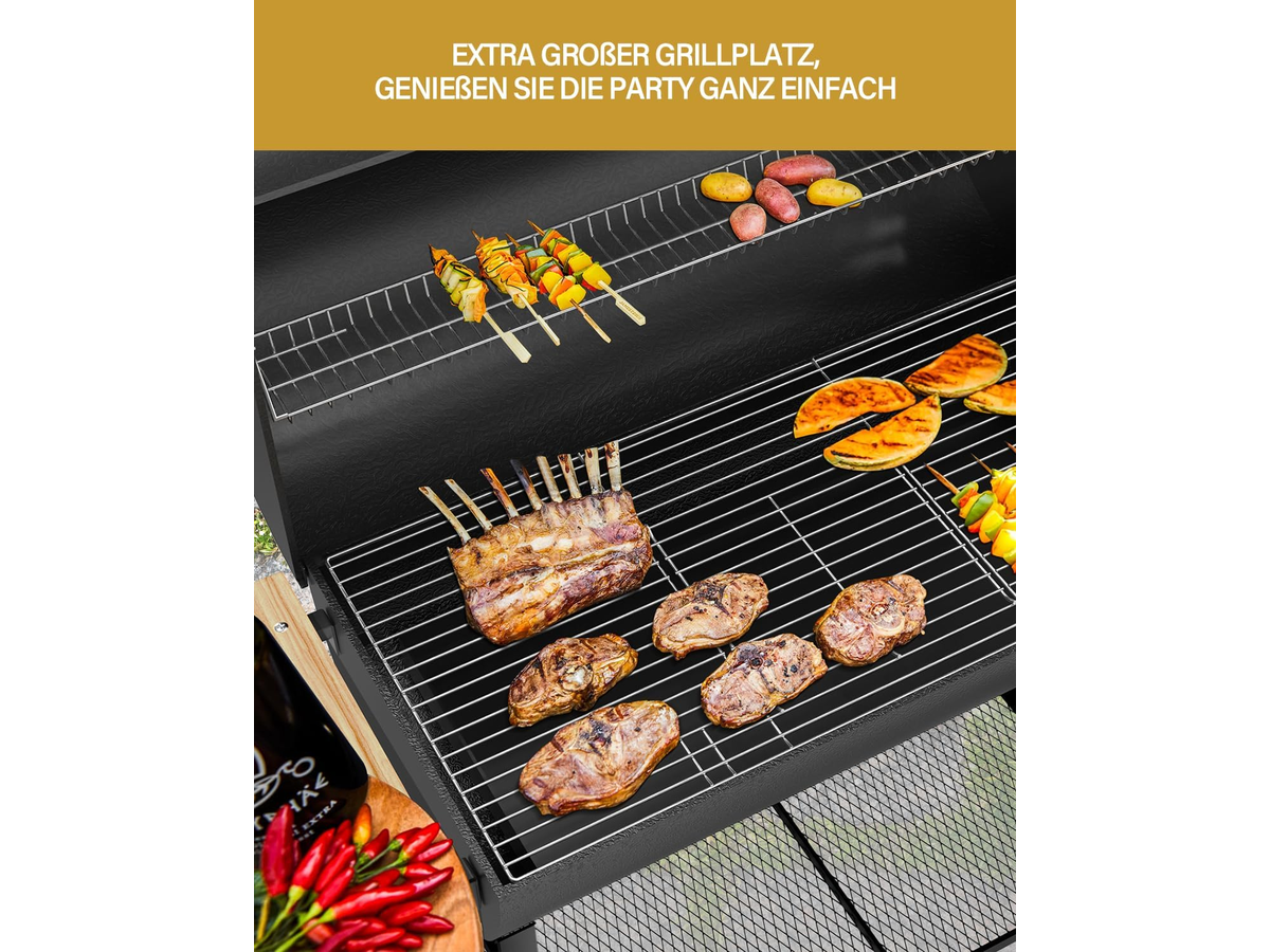 Charcoal Smoker BBQ Grill