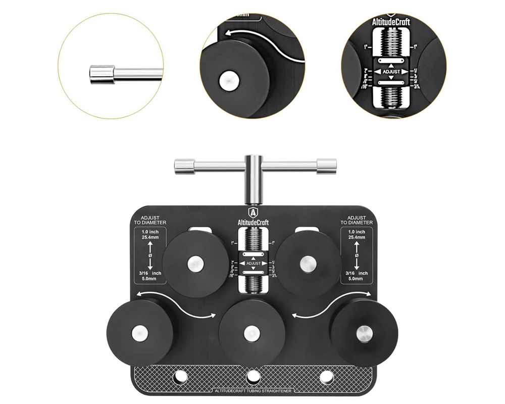 Tube Straightener Pipe Adjuster mounting options