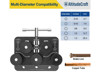 Thumbnail for Tube Straightener Pipe Adjuster compact workshop tool