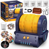 Thumbnail for Electronic rock tumbler kit in dark blue
