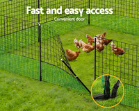 Thumbnail for Ground peg installation for electric fence