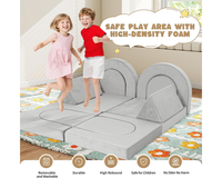 Thumbnail for Modular Kids Play Couch Foam Sofa Set 12pcs