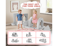 Thumbnail for Modular Kids Play Couch Foam Sofa Set 12pcs
