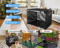 Thumbnail for Portable Pet Dog Crate Cover