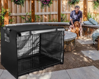 Thumbnail for Portable Pet Dog Crate Cover