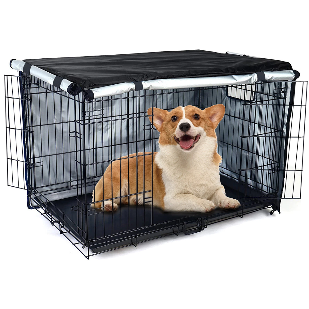 Portable Pet Dog Crate Cover