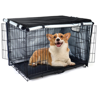 Thumbnail for Portable Pet Dog Crate Cover