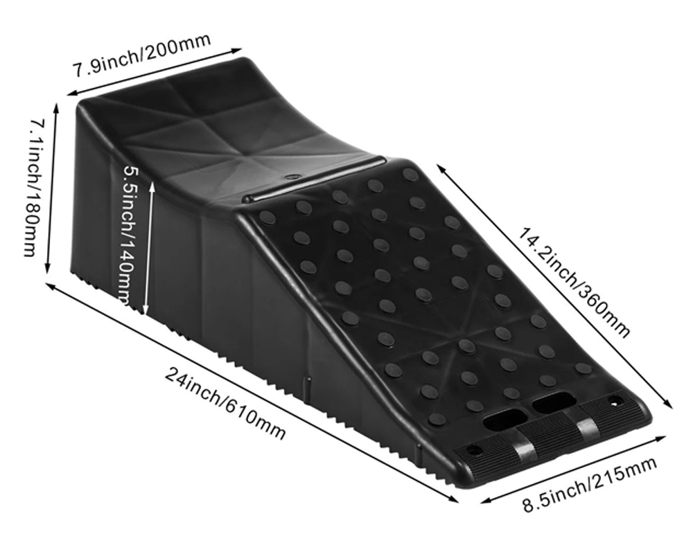 Close-up of textured tyre groove