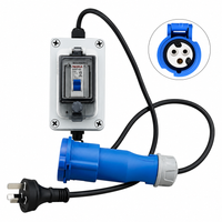 Thumbnail for 2M Caravan Extension Cable Adaptor with 10A IP67 MCB Breaker