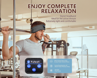 Thumbnail for Bluetooth 5.2 Sleeping Headphones Headband Sports Wireless Earphones Music Sleeping Eye Mask Sleep Earbuds for Side Sleepers Workout Running Cool Unique Gifts