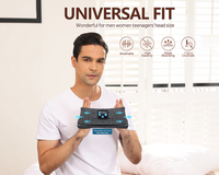 Thumbnail for Bluetooth 5.2 Sleeping Headphones Headband Sports Wireless Earphones Music Sleeping Eye Mask Sleep Earbuds for Side Sleepers Workout Running Cool Unique Gifts