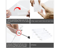 Thumbnail for Acrylic rack on salon countertop