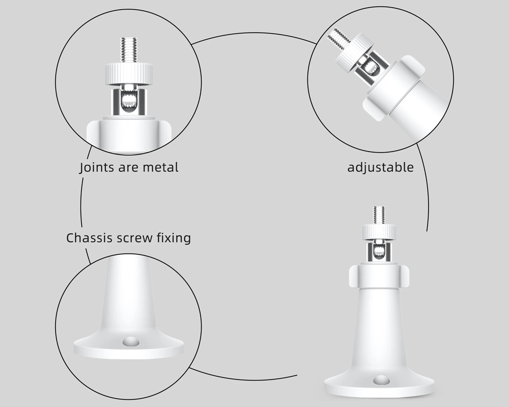 Adjustable Mount for Arlo/eufy/Reolink Camera