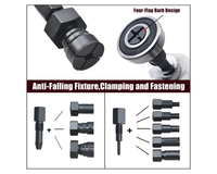 Thumbnail for 12PCS Blind Bearing Slide Hammer Tool Kit