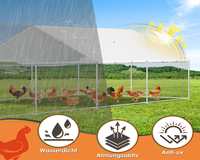 Thumbnail for Outdoor Chicken Coop 8Mx3Mx2M