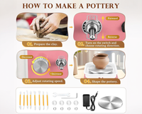 Thumbnail for Mini Pottery Wheel Machine