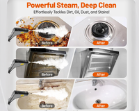 Thumbnail for Handheld 2500W Steam Cleaner High Temperature Pressurized