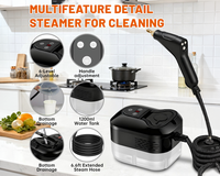 Thumbnail for Handheld 2500W Steam Cleaner High Temperature Pressurized