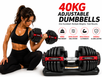 Thumbnail for Adjustable Dumbbells 40KG