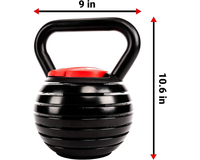 Thumbnail for Adjustable Kettlebell 18kg